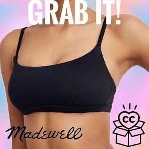 Grab It! Madewell Second Wave Sport Bikini Top